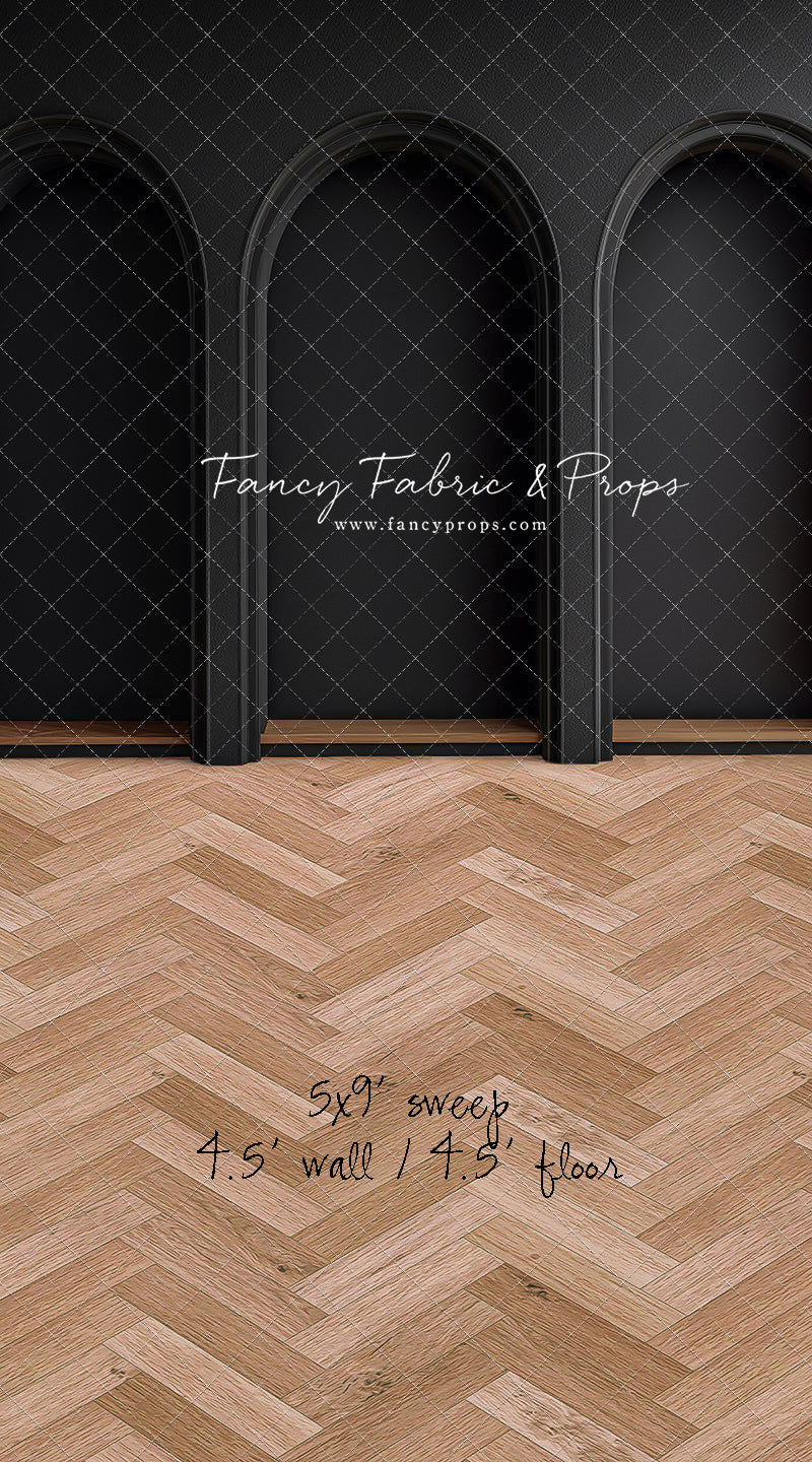 Matte Noir Arches - With Sweep Option