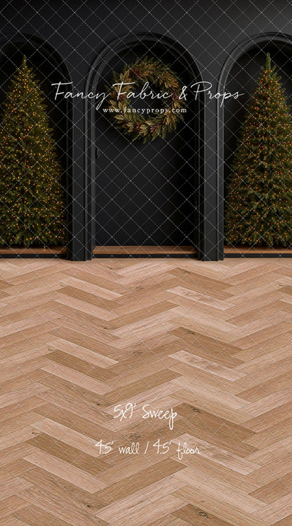 Matte Noir Holiday - with Sweep Option