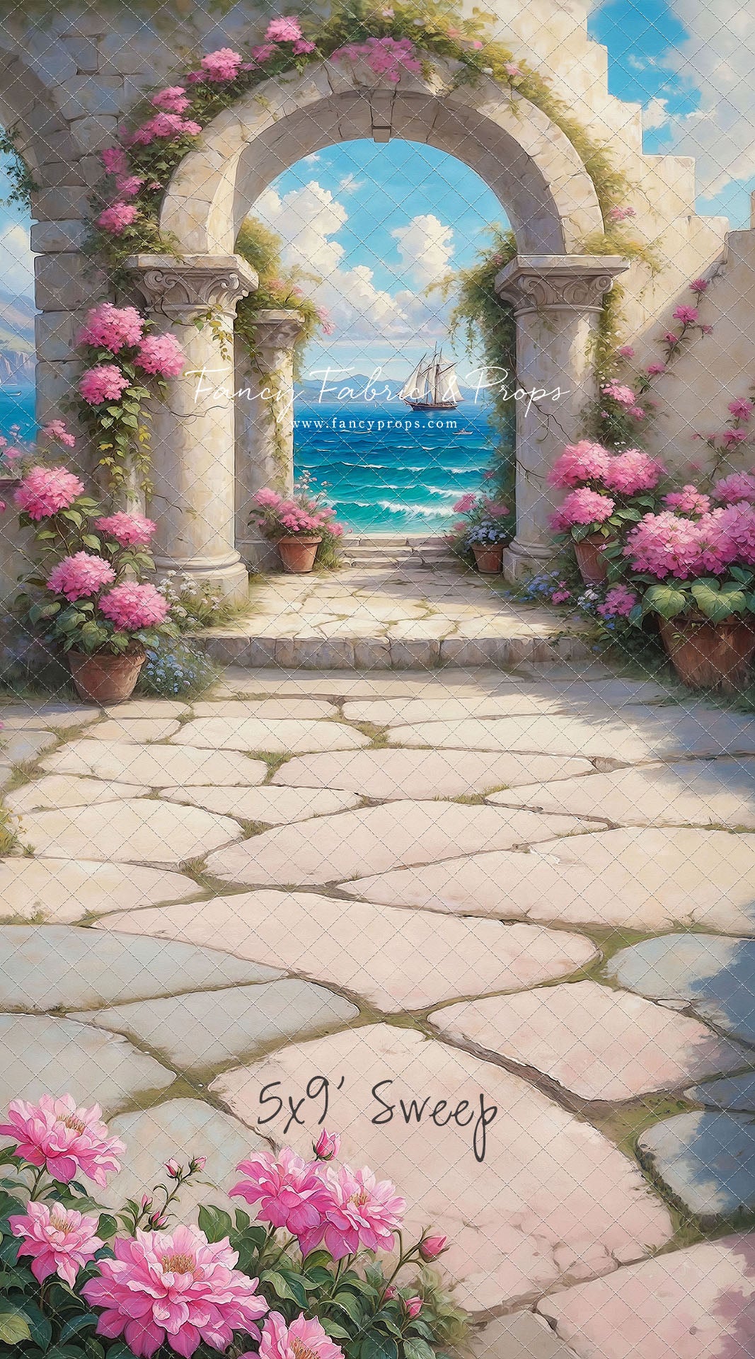 Mediterranean Blossom Gateway - With Sweep Option