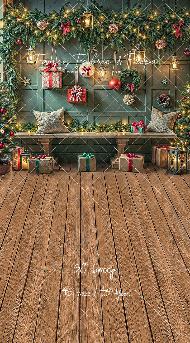Merry & Bright Bench - with Sweep Option