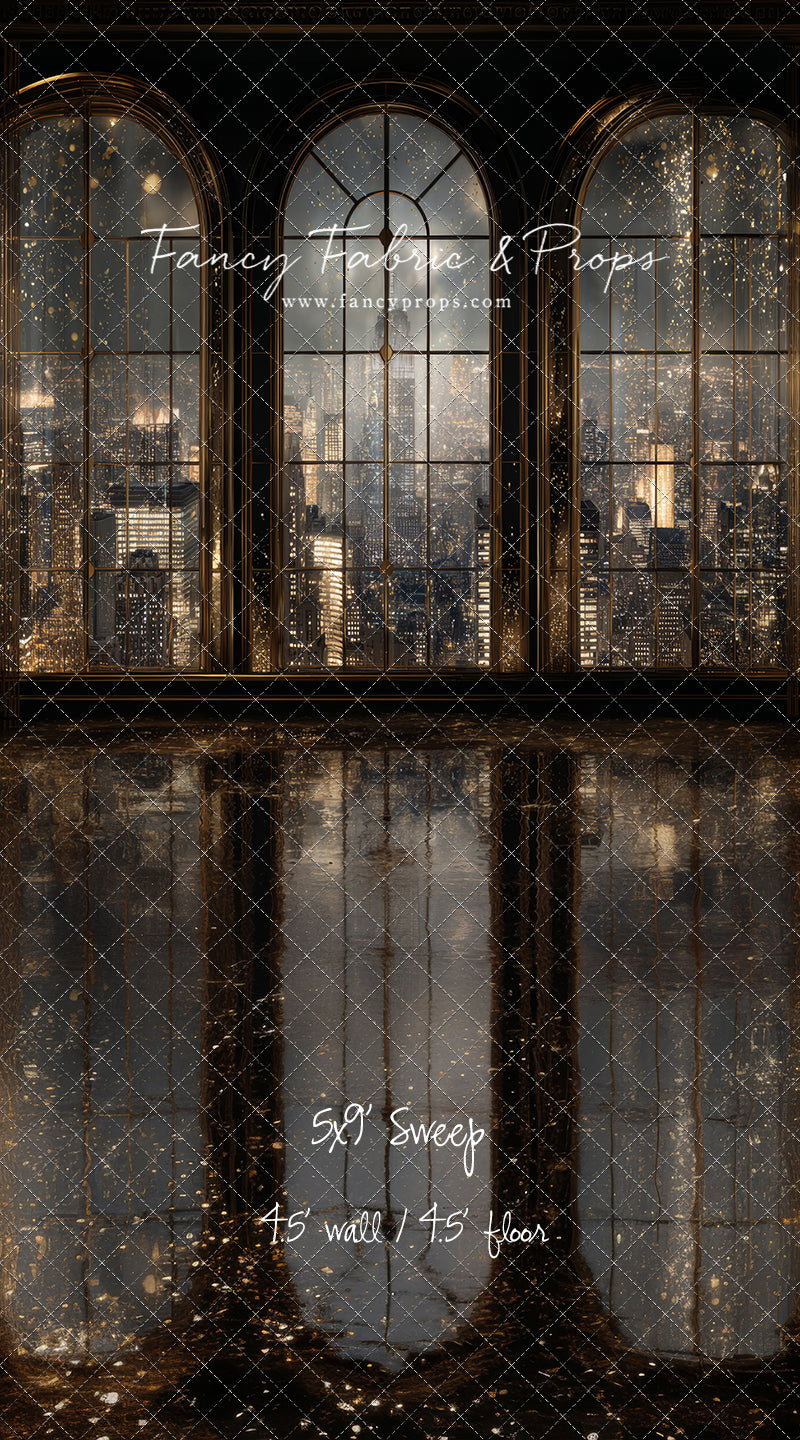 Midnight Skyline Ballroom - with Sweep Option