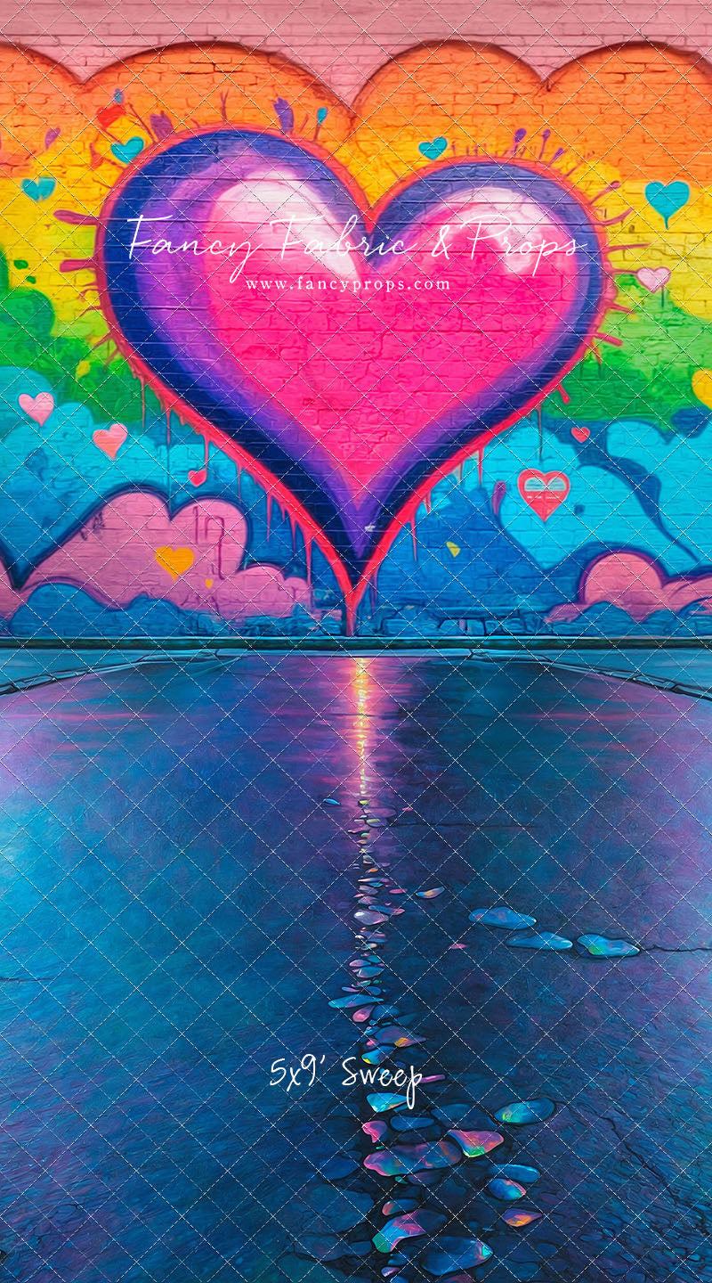 My Heart Is On The Wall - With Sweep Option