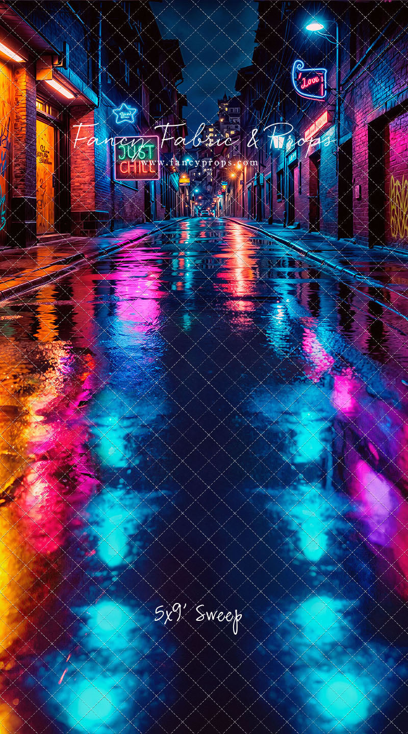 Neon Alley - With Sweep Option