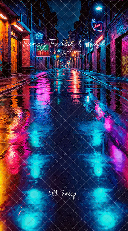 Neon Alley - With Sweep Option