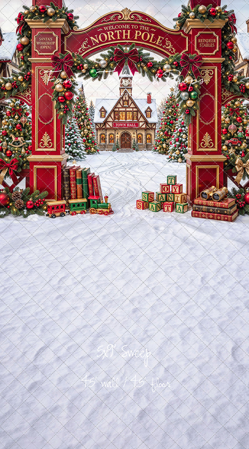 North Pole Town Hall - with Sweep Option