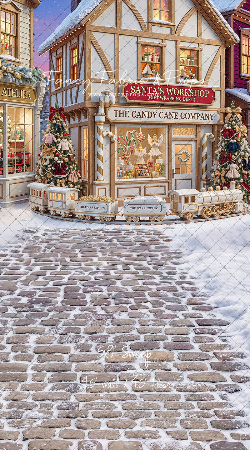 North Pole Village  - with Sweep Option