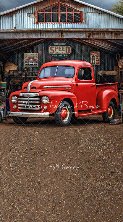 Old Time Station 60x50" - Plus Sweep Option - Littles Collection