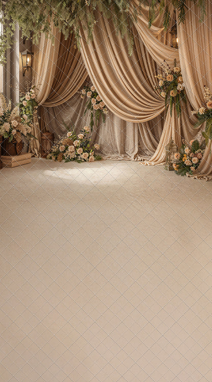 Olive Grove Drapes - With Sweep Option