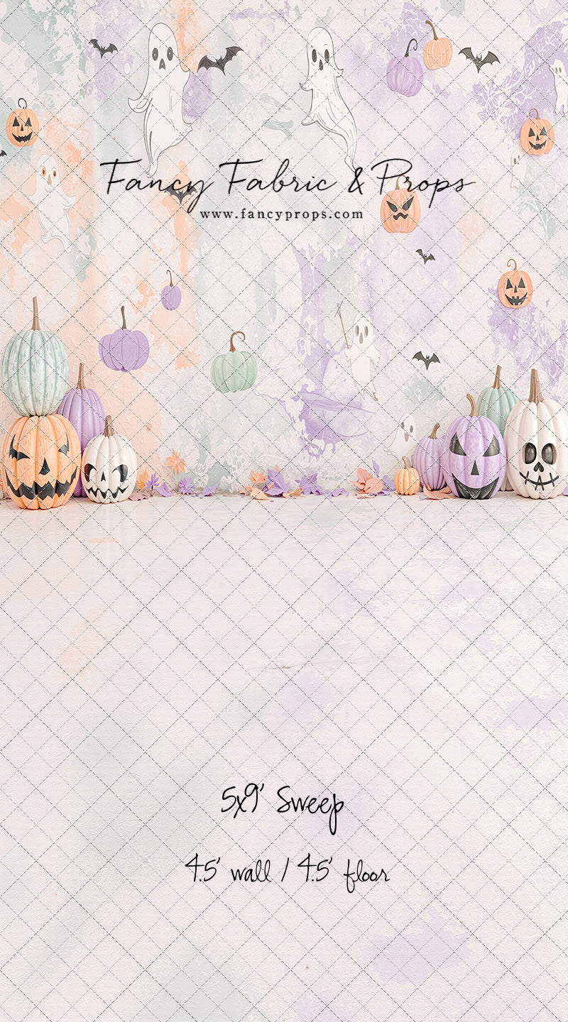 Pastel Pumpkin Parade - With Sweep Option