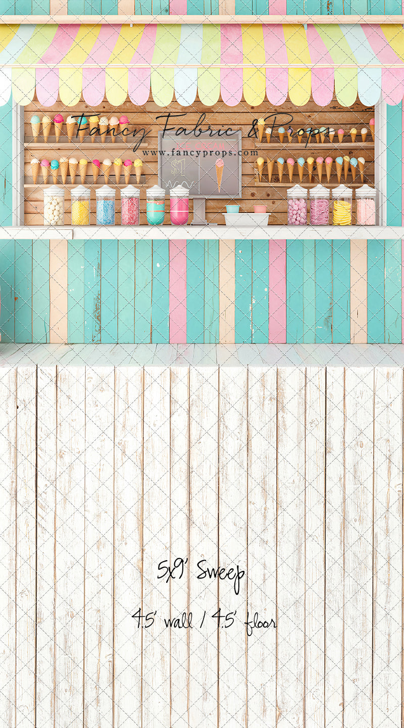 Pastel Scoop Shop - With Sweep Option