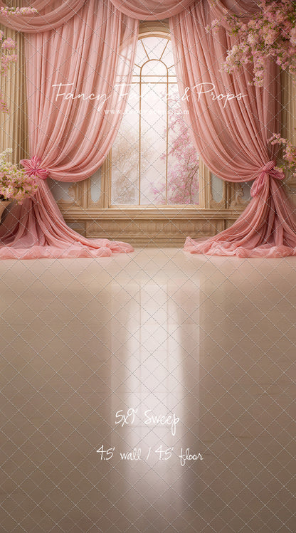 Pink Blossom Parlor - With Sweep Option