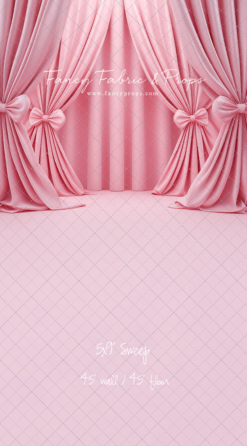 Pink Bow Drama - With Sweep Option
