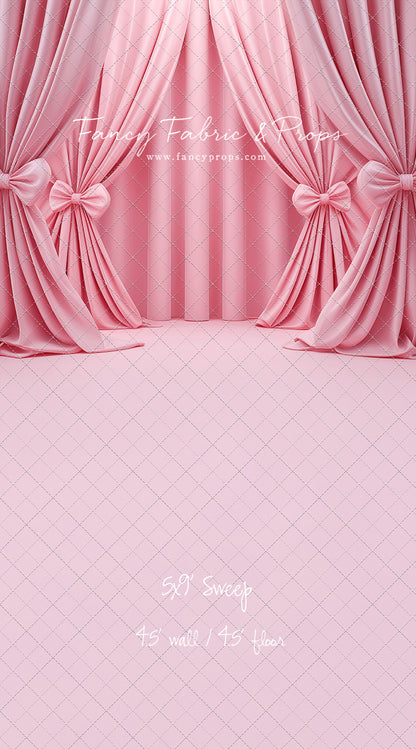 Pink Bow Drama - With Sweep Option