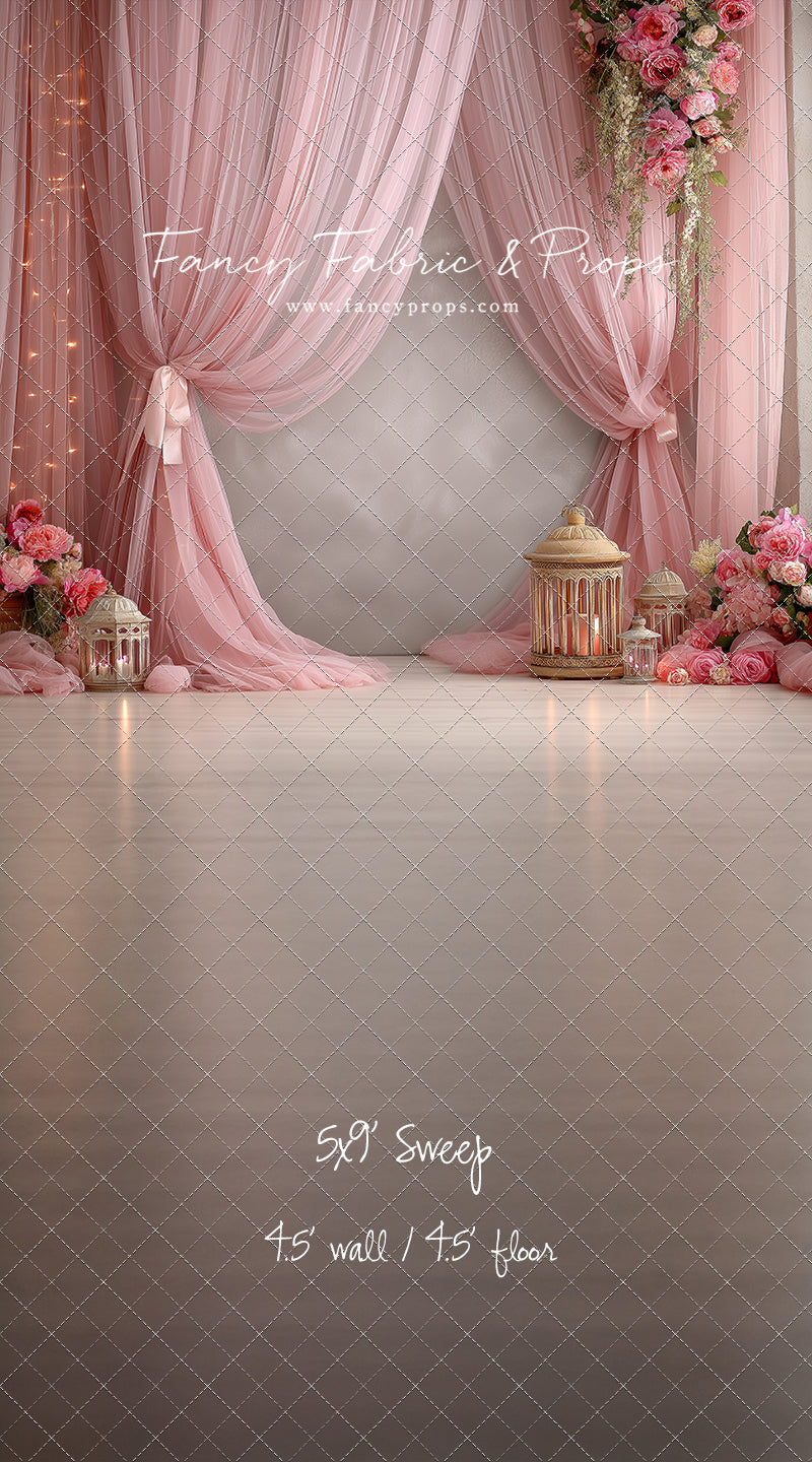 Pink Lantern Reception - With Sweep Option