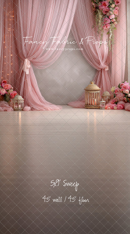 Pink Lantern Reception - With Sweep Option