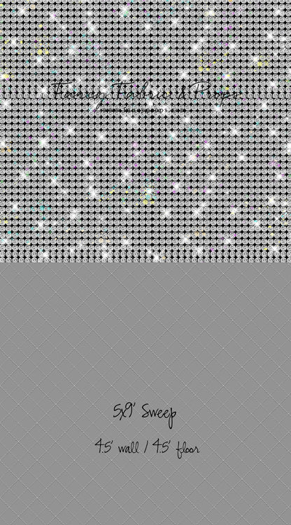 Prism Pop - With Solid Light Gray Floor Sweep Option