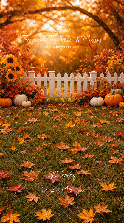 Pumpkin Patch Garden - With Sweep Option