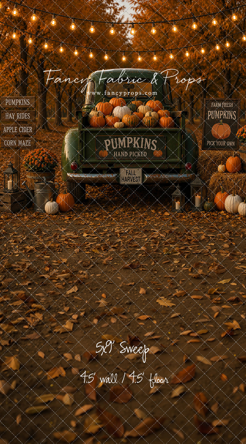 Pumpkin Truck - With Sweep Option