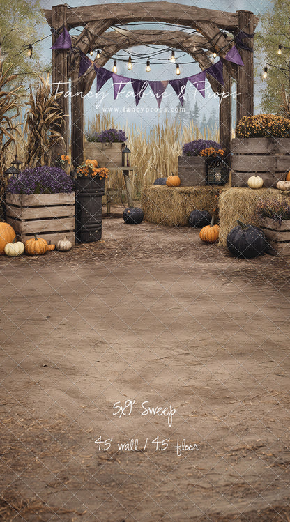 Pumpkin & Plum Harvest - with Sweep Option