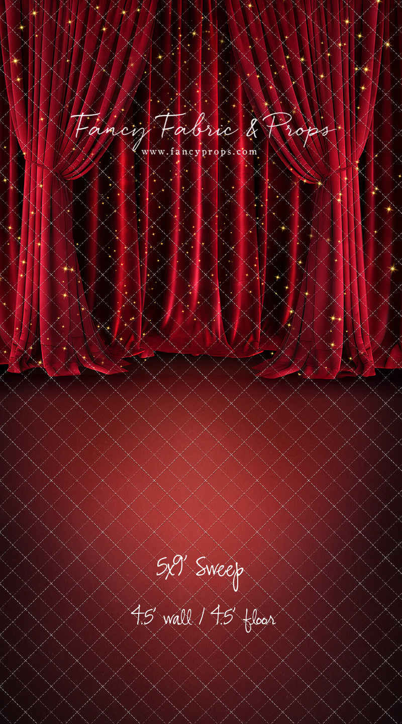 Red Carpet Glam - With Sweep Option