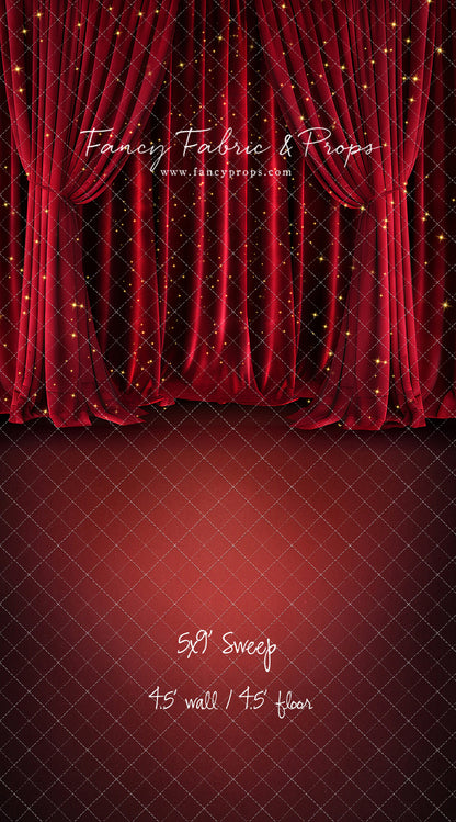 Red Carpet Glam - With Sweep Option