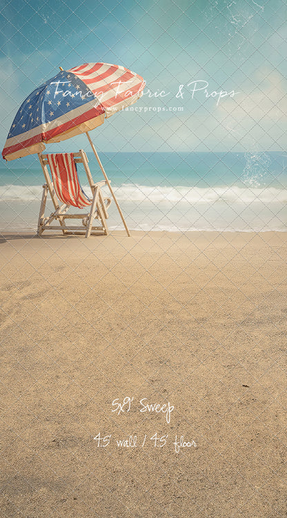 Red White & Beach - With Sweep Option