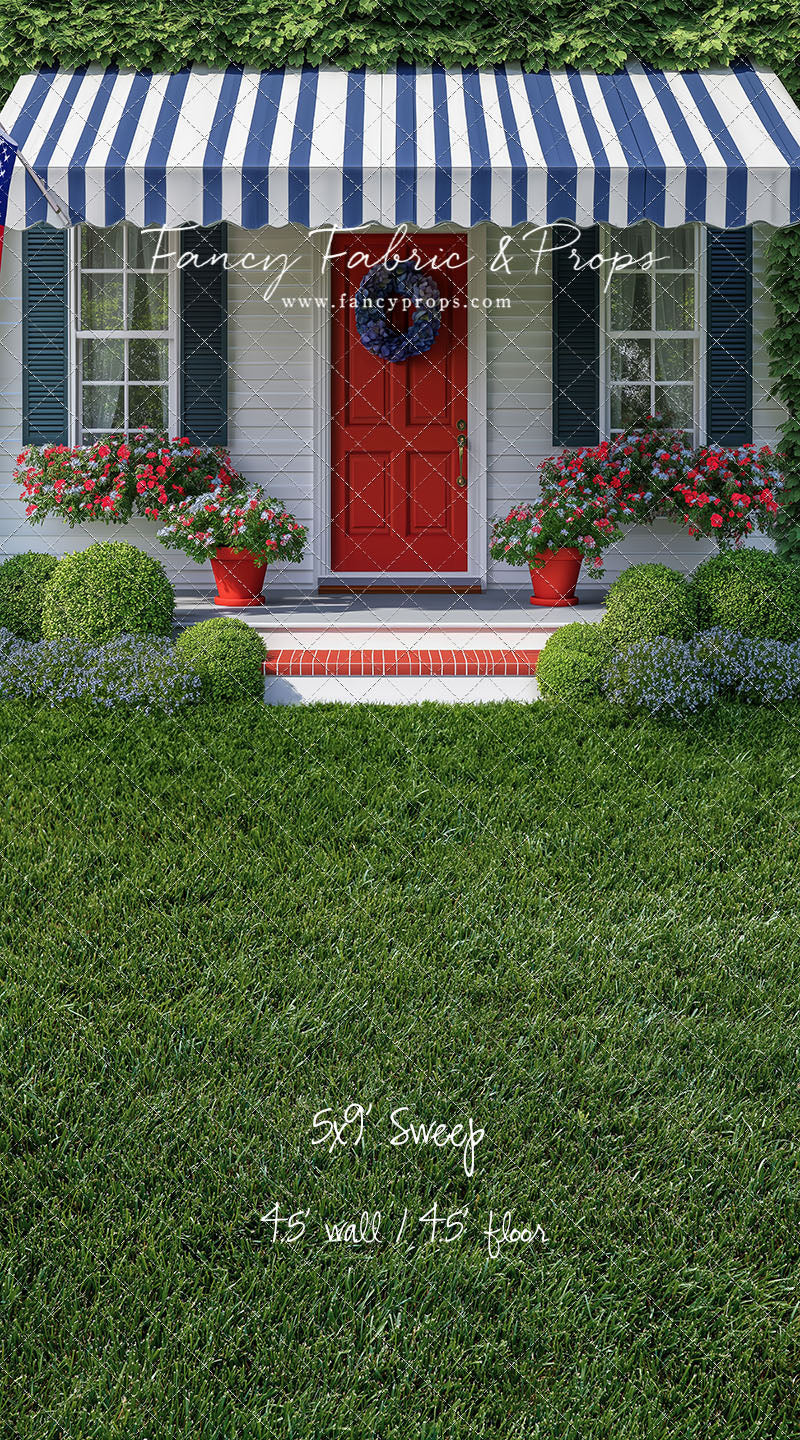 Red White & Bloom - With Sweep Option