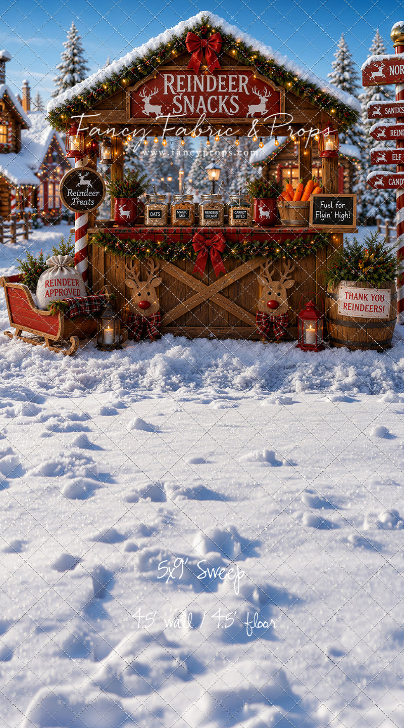 Reindeer Snacks- With Sweep Option