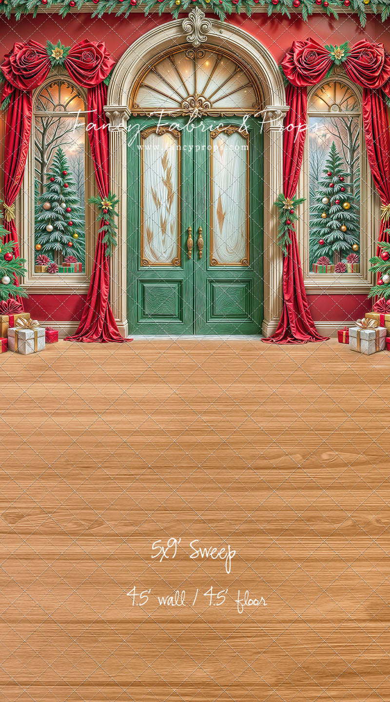 Rosy Holiday Hall - with Sweep Option