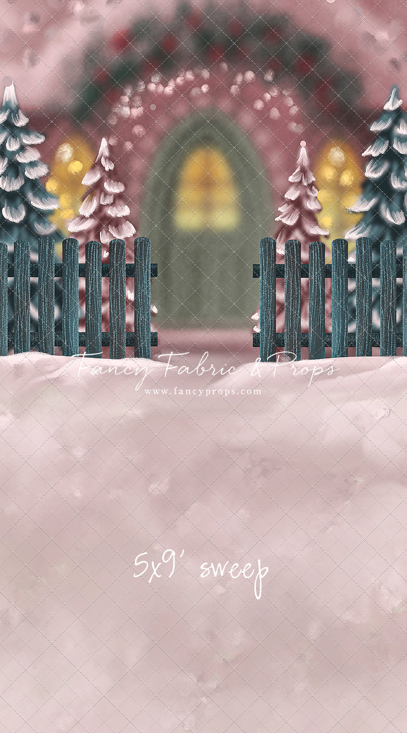 Rosy Winter - with Sweep Option