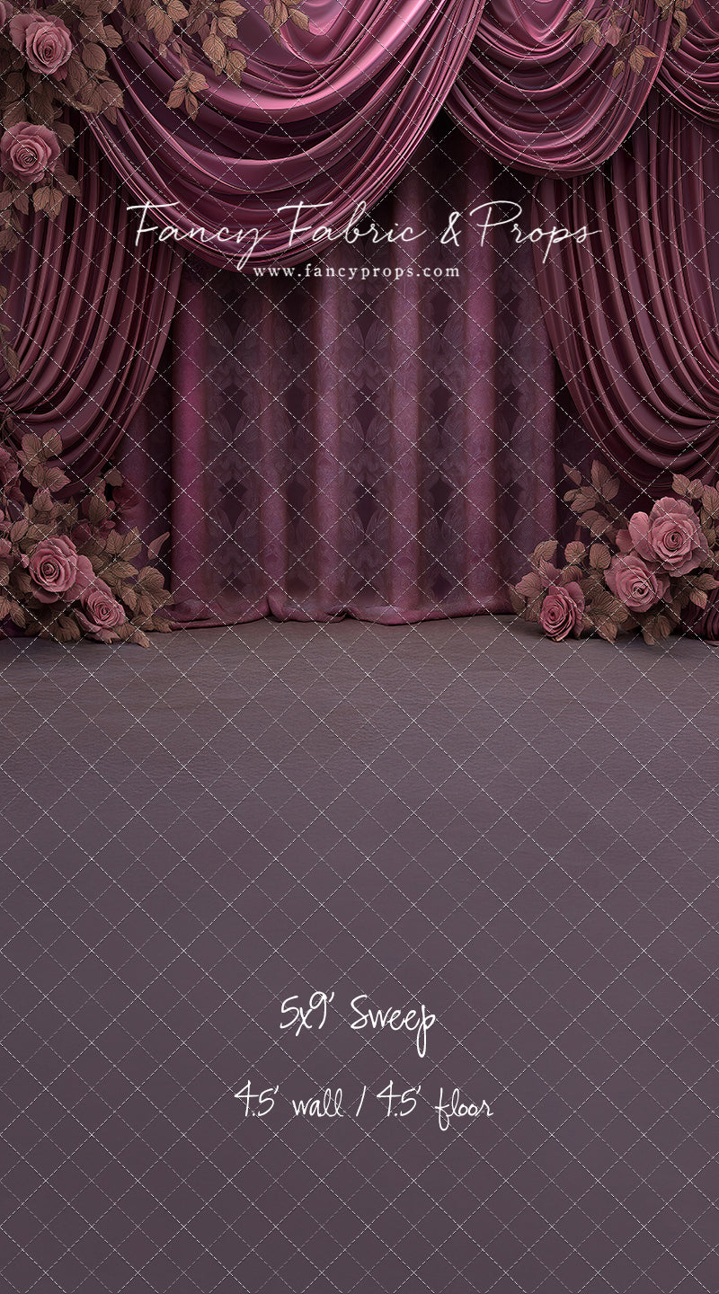 Royal Plum Soiree - With Sweep Option