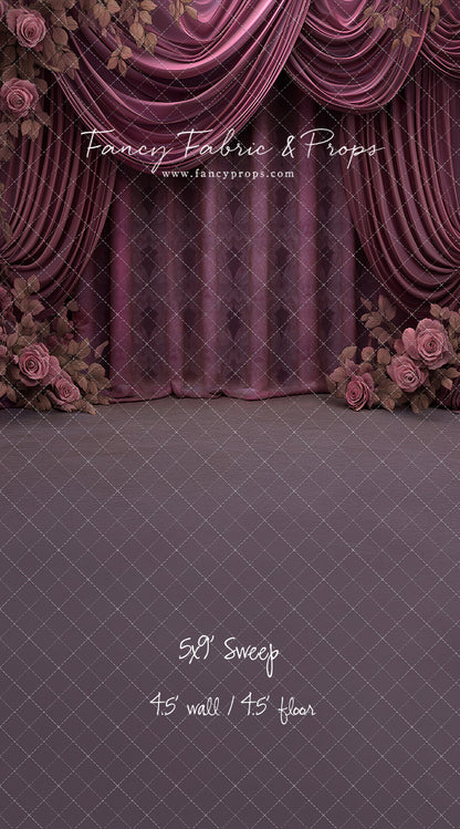 Royal Plum Soiree - With Sweep Option