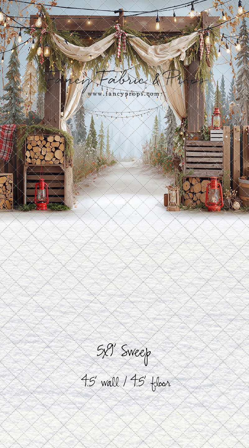 Rustic Winter Passage - With Sweep Option