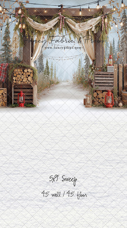 Rustic Winter Passage - With Sweep Option