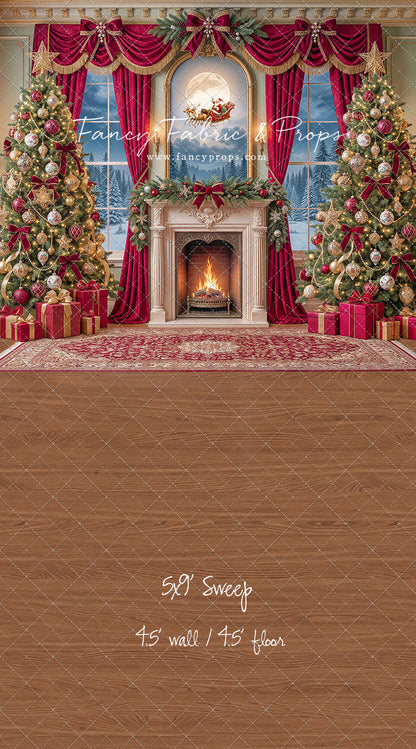 Santa's Midnight Flight - with Sweep Option