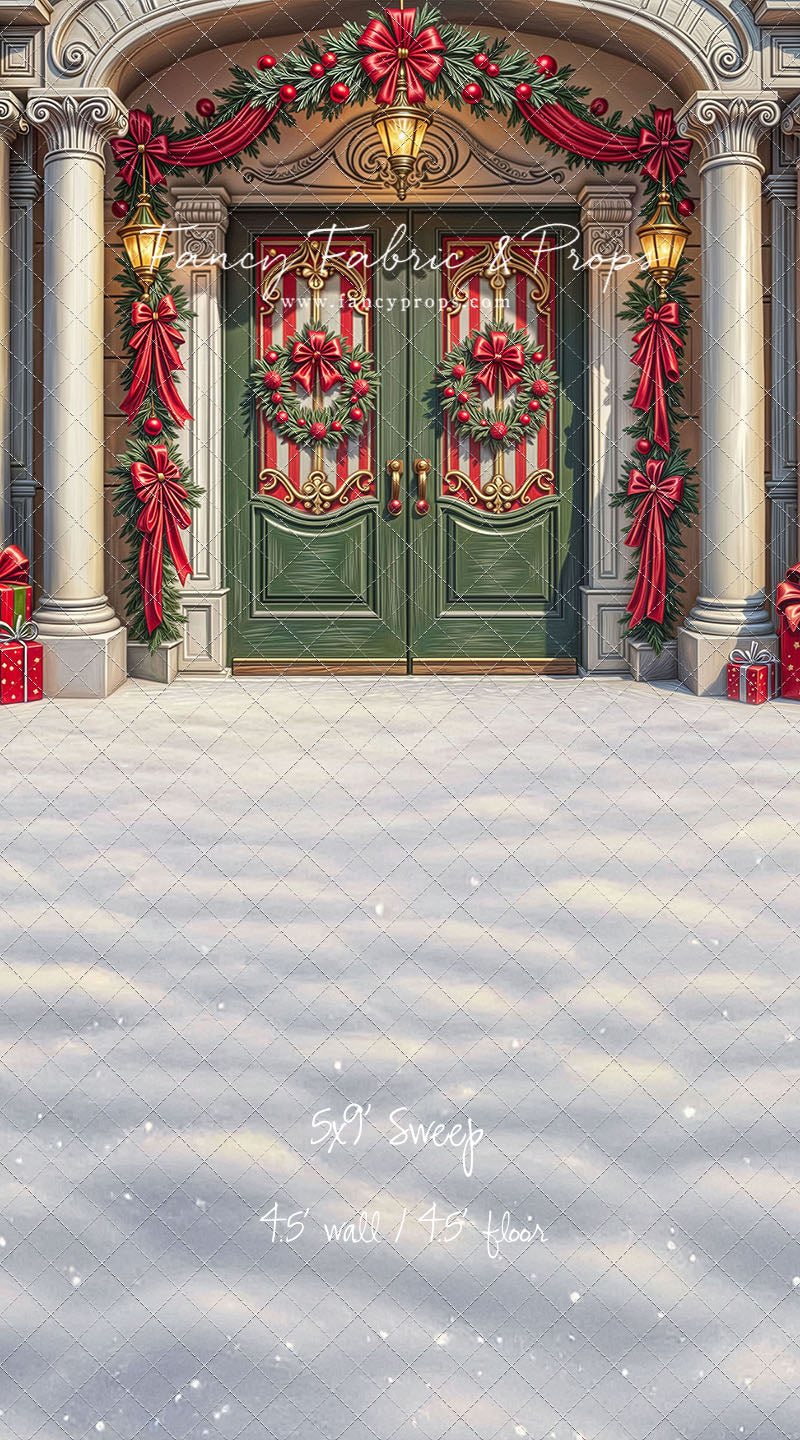 Santa's Sweet Entrance - with Sweep Option