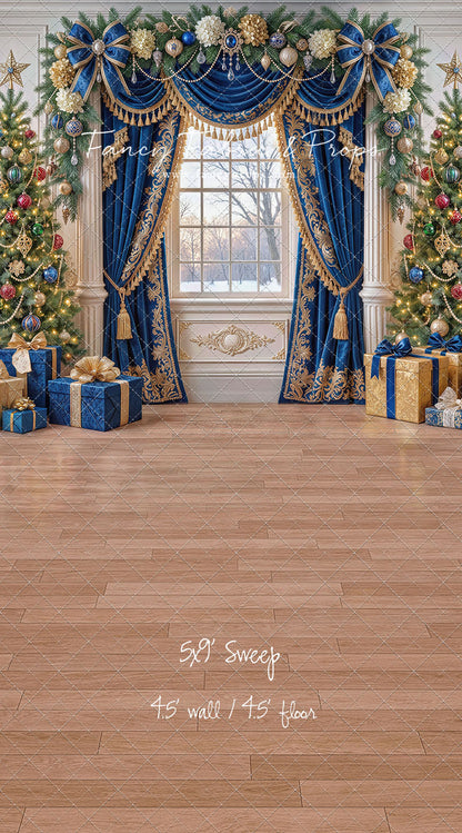 Sapphire & Gold Christmas - with Sweep Option