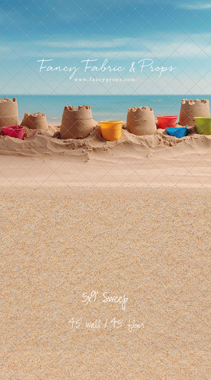 Seaside Sandcastles - With Sweep Option