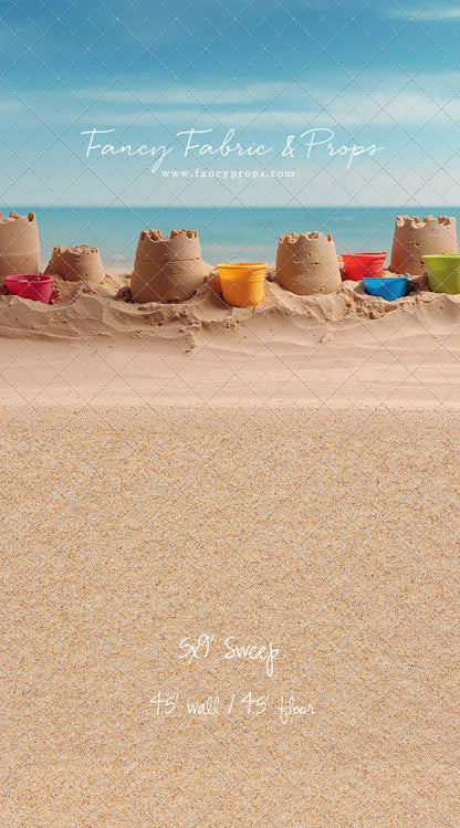 Seaside Sandcastles - With Sweep Option