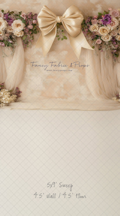 Shades of Blushing Lavender - With Sweep Option