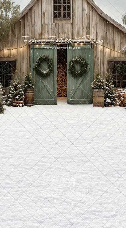 Snowfall Barn - with Sweep Option
