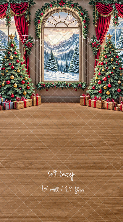 Snowfall Symphony Room - with Sweep Option