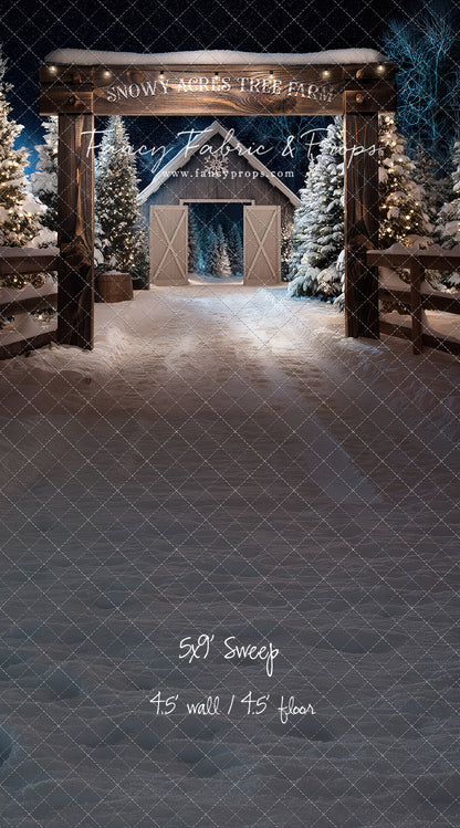 Snowy Acres Tree Farm - with Sweep Option