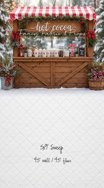Snowy Sips Cocoa Bar - With Sweep Option