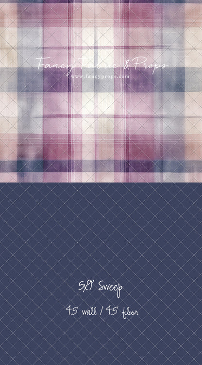 Soft Haze Tartan - With Sweep Option