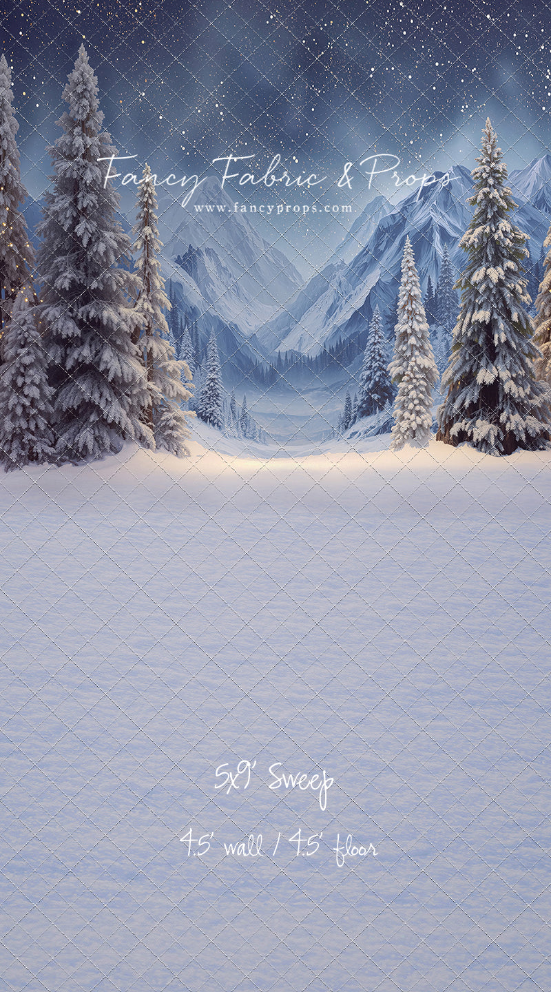 Starlit Alpine Winter - with Sweep Option