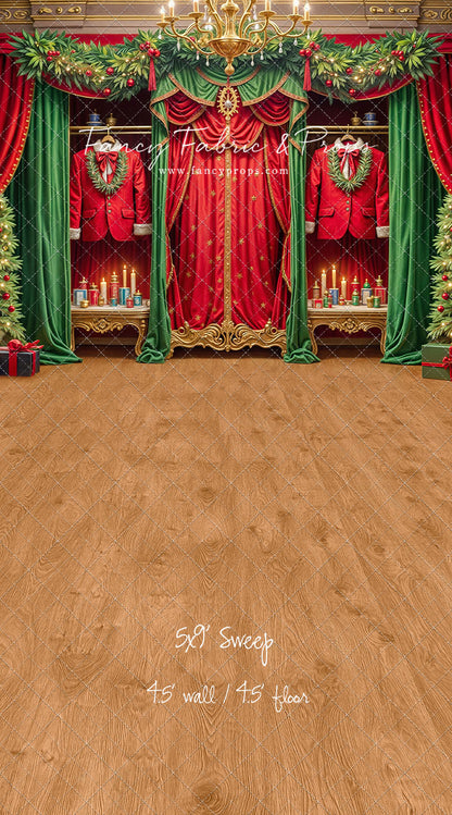 Suiting Up Santa - with Sweep Option