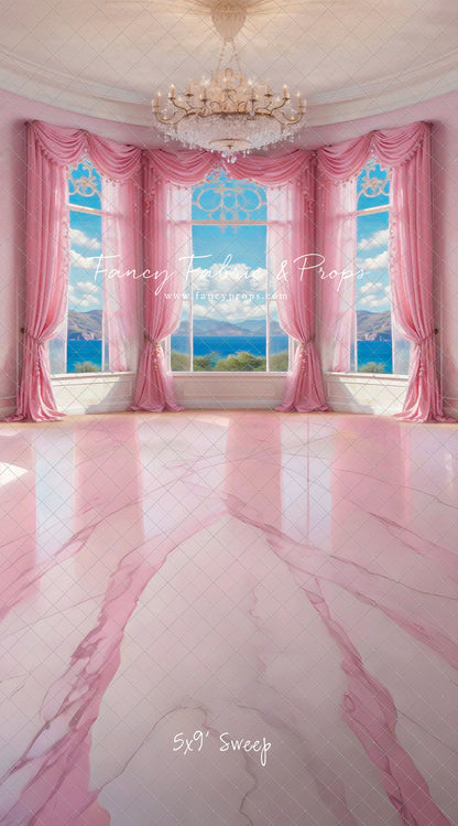 Summer Season Victorian Window - Marble Floor - With Sweep Option
