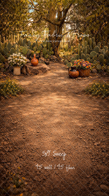Sunlit Cactus Garden - With Sweep Option