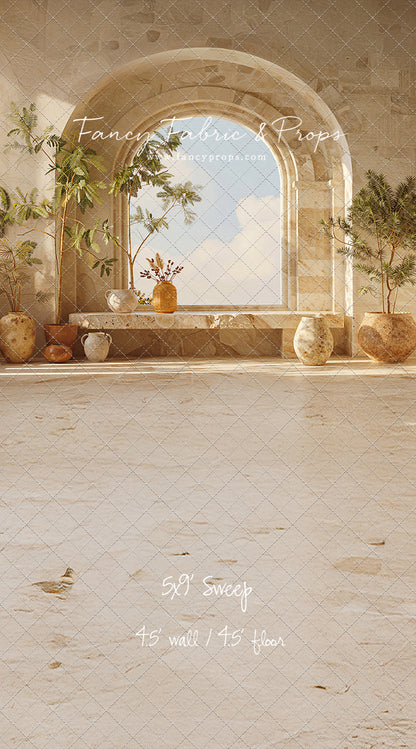 Sunlit Courtyard - With Sweep Option
